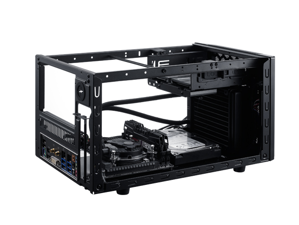 Cooler Master Elite 130 (M-ITX) Mini Tower Cabinet (Black)